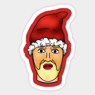 Xmas Gnome Hat Lloyd Baxter Sticker